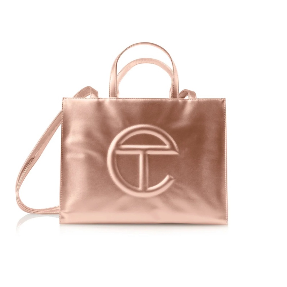 Telfar Shopping Bag - Medium in Copper